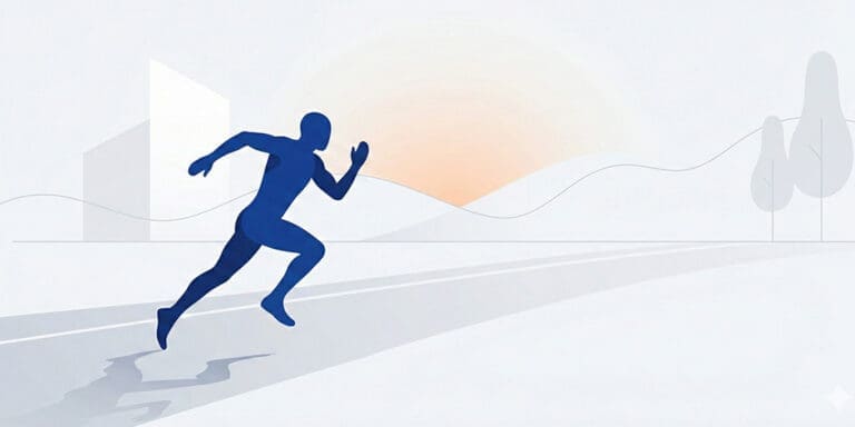 Running is more efficient than walking