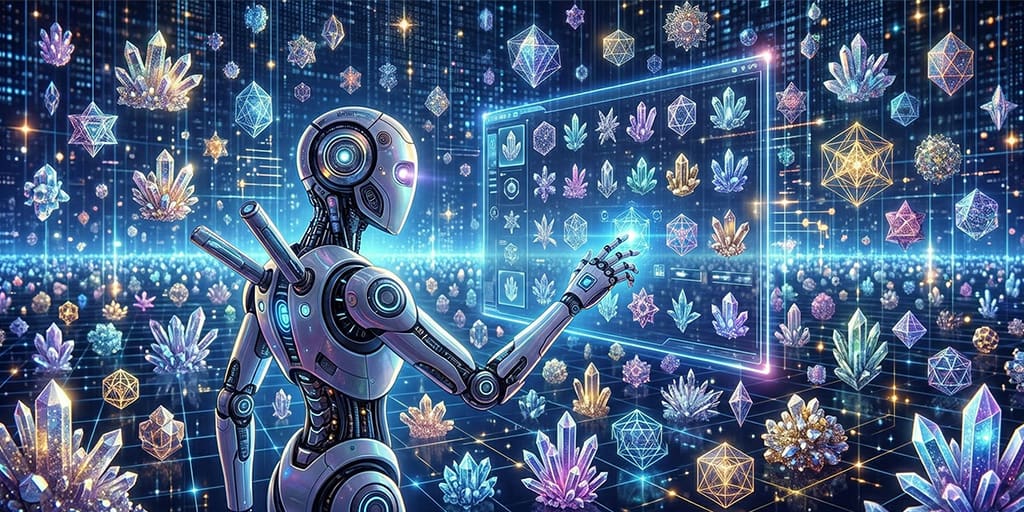 AI discovers millions of stable crystal structures