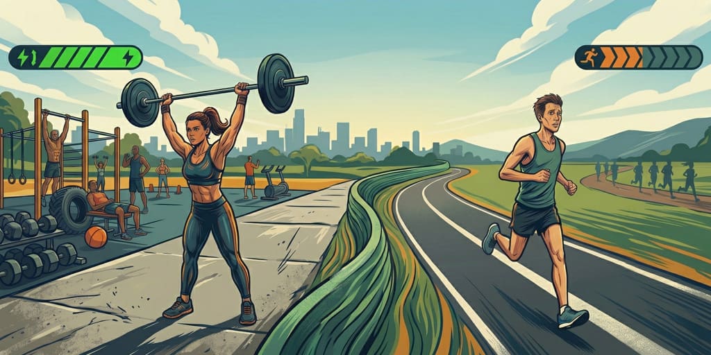 strength training beats running